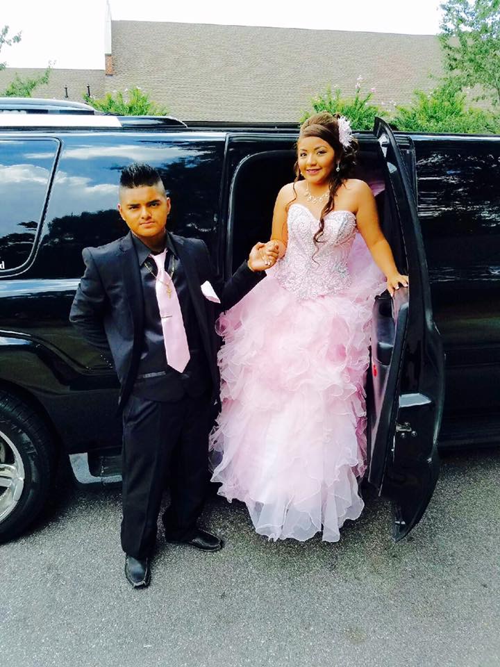 Quinceanera pink and black