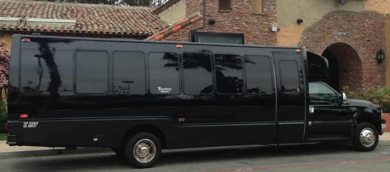 perimiter seating limo bus Carolina Luxury Transportation Group